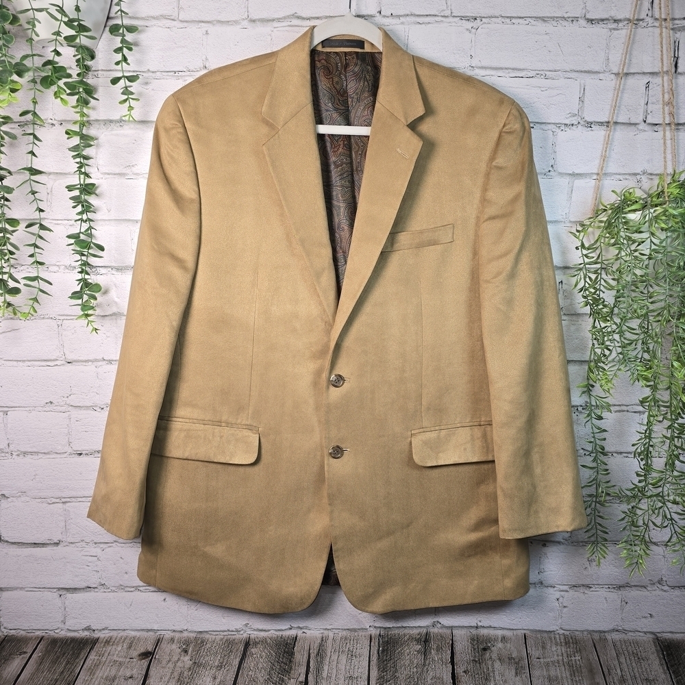 LAUREN RALPH LAUREN CAMEL COLOR BLAZER MENS SIZE 40R